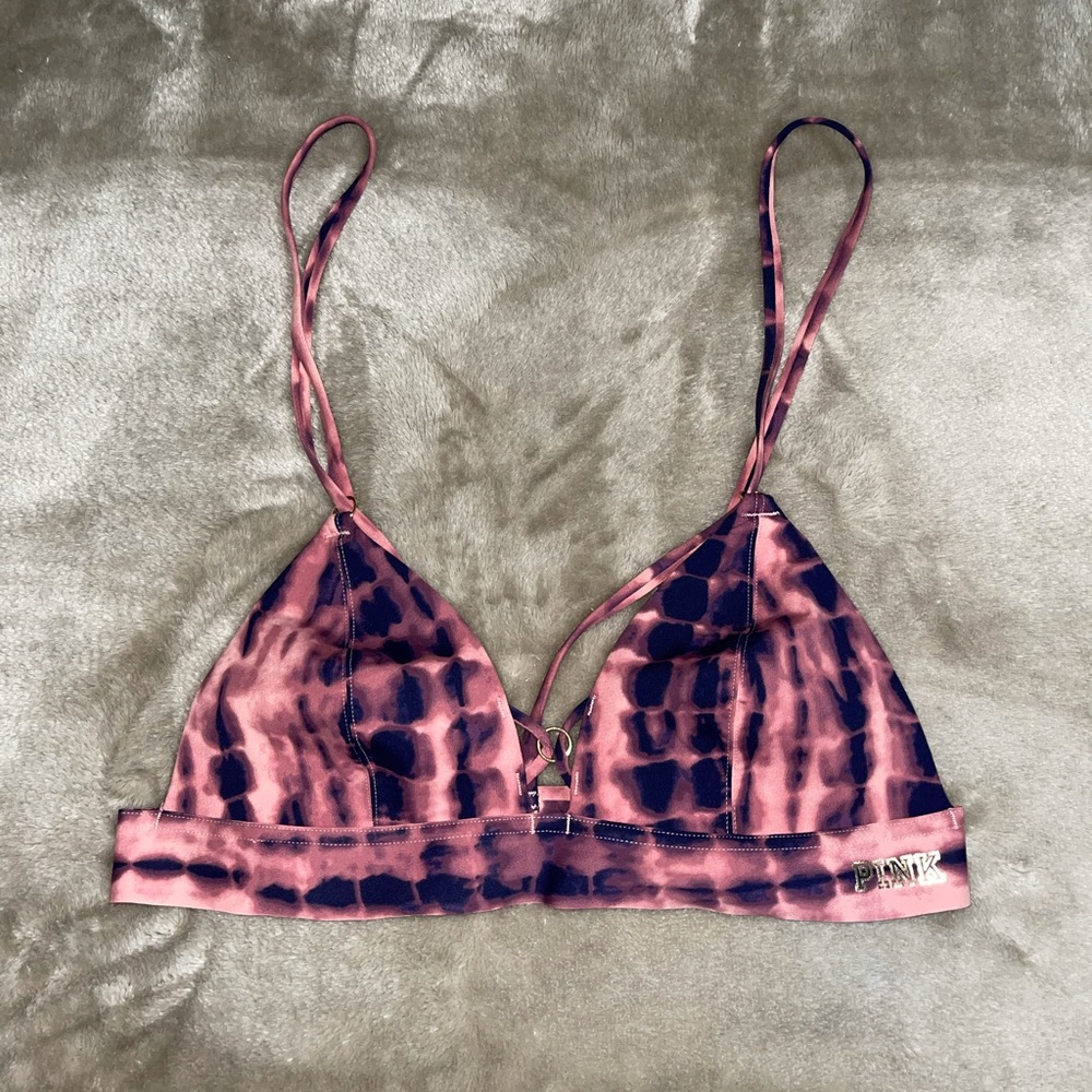 PINK tie-dye bralette size M